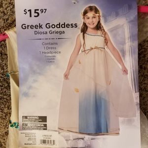 Girls Greek goddess dress size 8-10